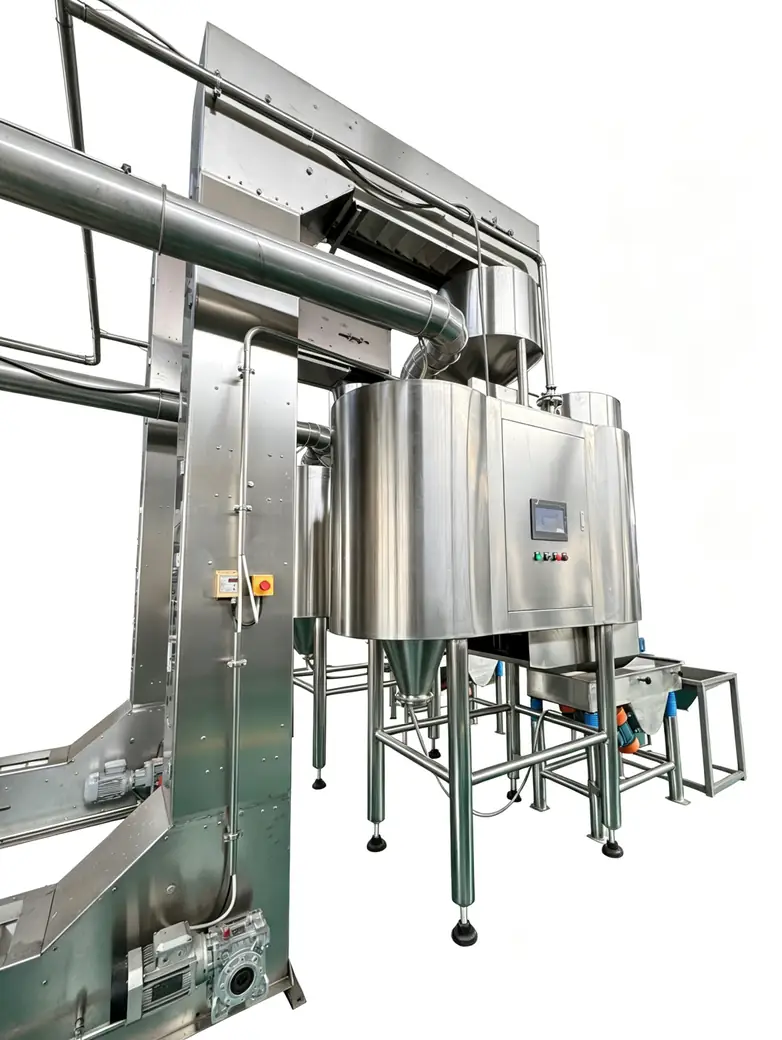 Peanut Red-Skin Peeling Machine PEELER — nut processing machine